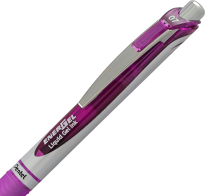 Pentel EnerGel RTX Retractable Liquid Gel Pen, Medium Line, Metal Tip - Image 3