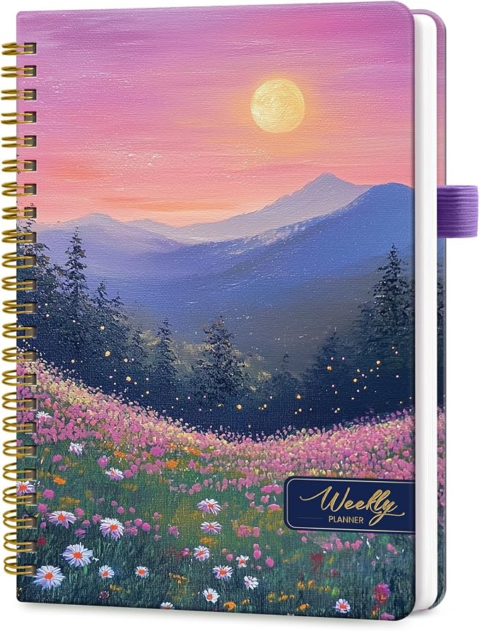Taja Undated Weekly Planner, Weekly To Do List Notebook by Taja