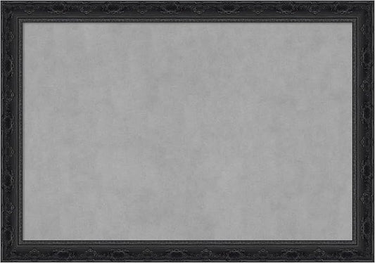 Amanti Art Black Framed Magnetic Board 28x40 Large Vision Board by AmantiArt
