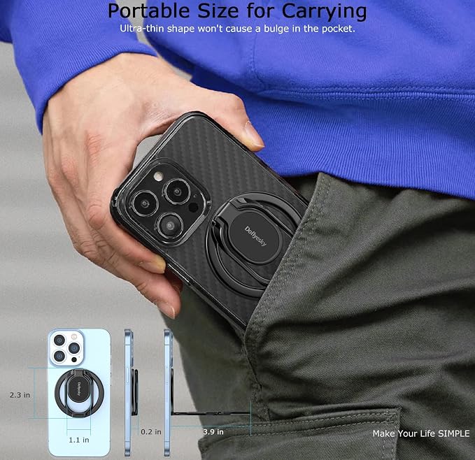 Doflyesky Magnetic Phone Ring Holder - Image 8