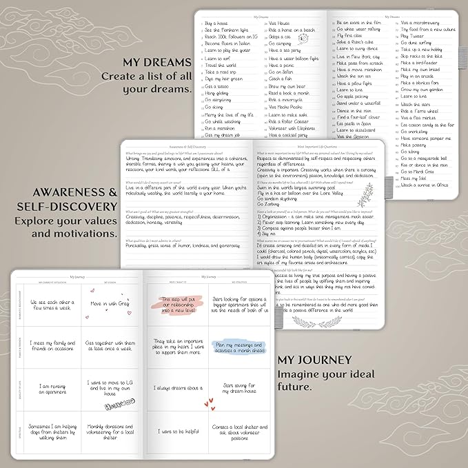 Legend Planner PRO – Deluxe Weekly & Monthly Life Planner to Increase Productivity and Hit Your Goals. Time Management Organizer Notebook – Undated – 7 x 10" Hardcover + Stickers – White-DeskLoop Office