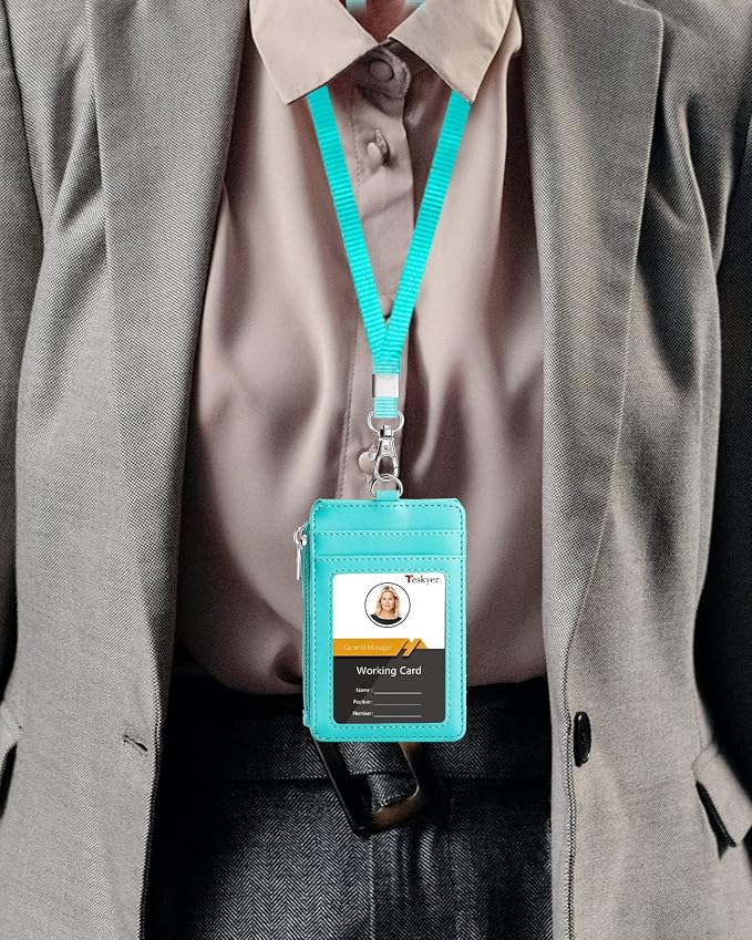 Teskyer Leather ID Badge Holder - Image 2