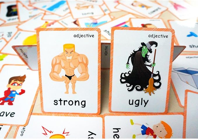 Set of Adjectives&Antonym Flash Cards - Image 8