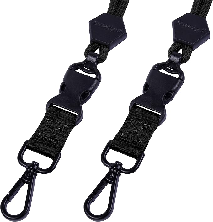 Wisdompro 2 Pack of 23 inch Durable Round Cord Heavy Duty Lanyard - Image 6