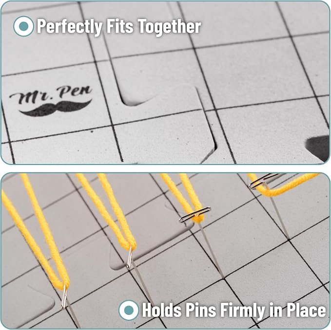 Mr. Pen- Blocking Mats for Knitting & Crochet Projects, Water & Heat Resistant - Image 7