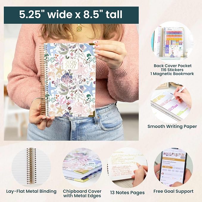 bloom daily planners HARDCOVER Planner 2026-2027 - Image 5