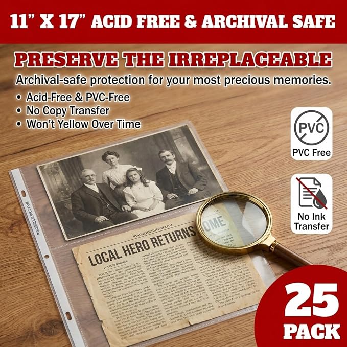 Office Werks 11x17 Sheet Protectors - Image 5