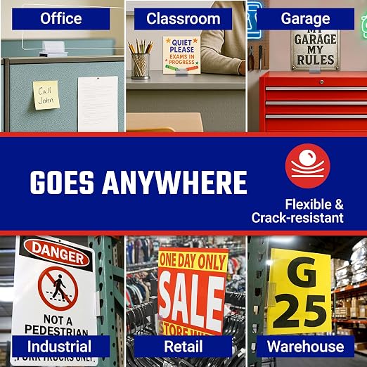 Master Magnetics Magnetic Sign Holder Pack - Image 5