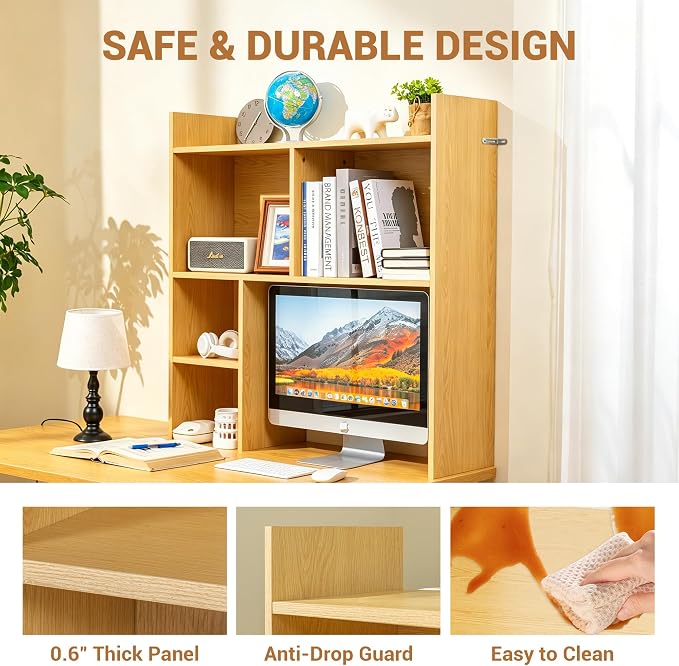deli Desktop Shelf, Desk Hutch - Image 5