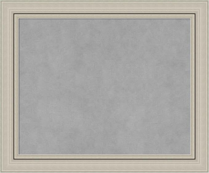 Amanti Art Silver Framed Magnetic Board 20x24 Small Vision Board by AmantiArt