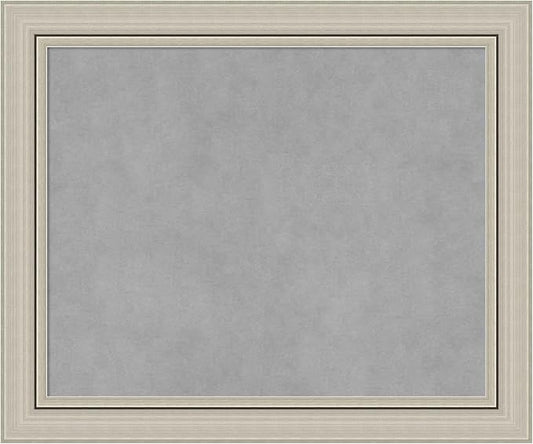 Amanti Art Silver Framed Magnetic Board 20x24 Small Vision Board by AmantiArt