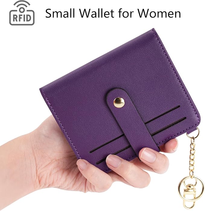 Airkit Small Wallet Women RFID, PU Leather Card Holder - Image 6