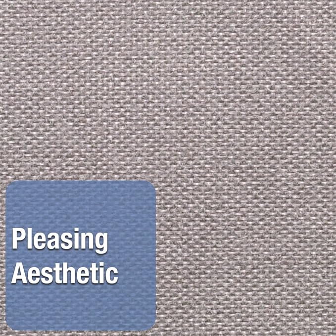 Quartet Bulletin Board 48"W x 36"H Fabric Cork Board Alternative - Image 3