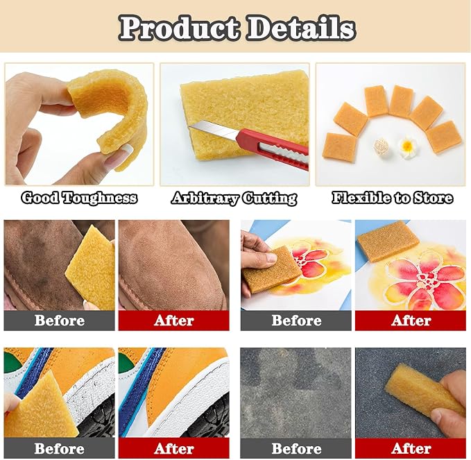 Rubber Cement Eraser, Glue and Residue Eraser Rubber Cement Cleaner - Image 3