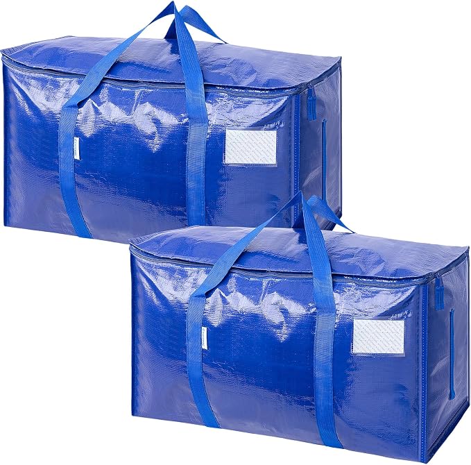 TICONN 2 Pack Extra Large Moving Bags Heavy Duty by TICONN