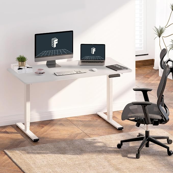 FLEXISPOT E6 3-Stage Dual Motor Electric Standing Desk 48 x 30 Sit Stand Up Desk - Image 2