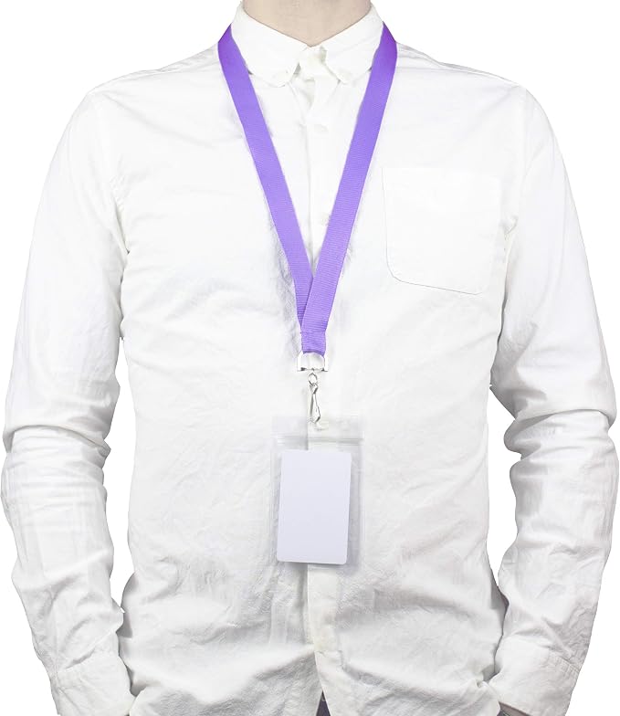 12 Pack Cruise Lanyard with Waterproof ID Card Holder, Colorful Durable Lanyard - Image 6