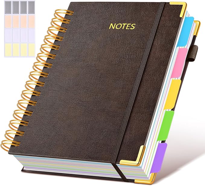 Hardcover Spiral Notebook journal by dilitego