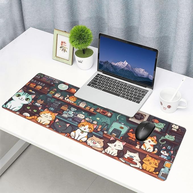 Gaming Mouse Pad Desk Pad, Extended Big Mouse Pad, 31.5x11.8 Inch Long Computer - Image 7