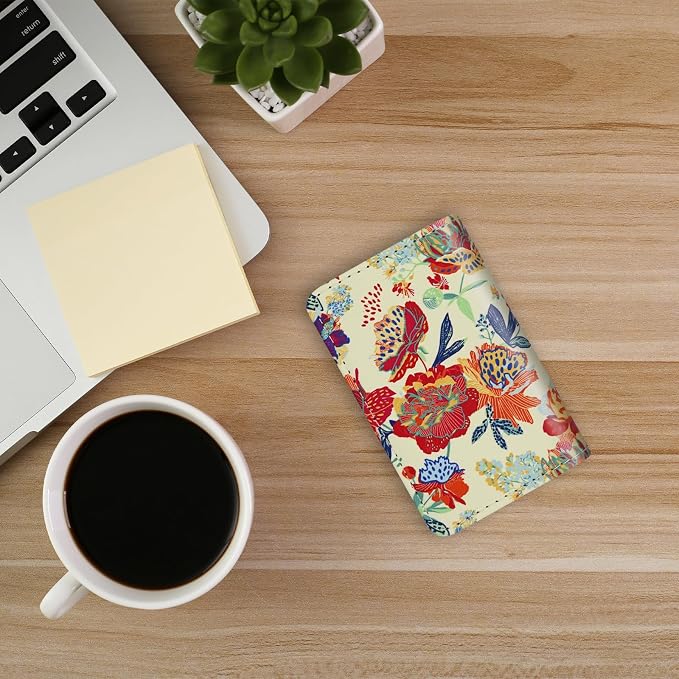 Business Card Holder，PU Leather Business Card Case Color Printing Pattern Card - Image 6