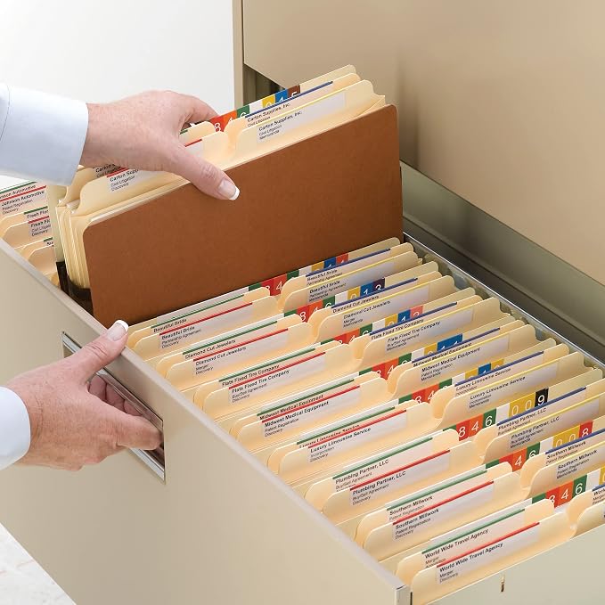 Smead File Pocket, Straight-Cut Tab, 5-1/4" Expansion, Legal Size, 10 per Box - Image 5