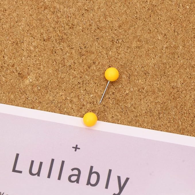 Tupalizy 100PCS 1/4 Inch Small Round Head Map Tacks Pins - Image 5