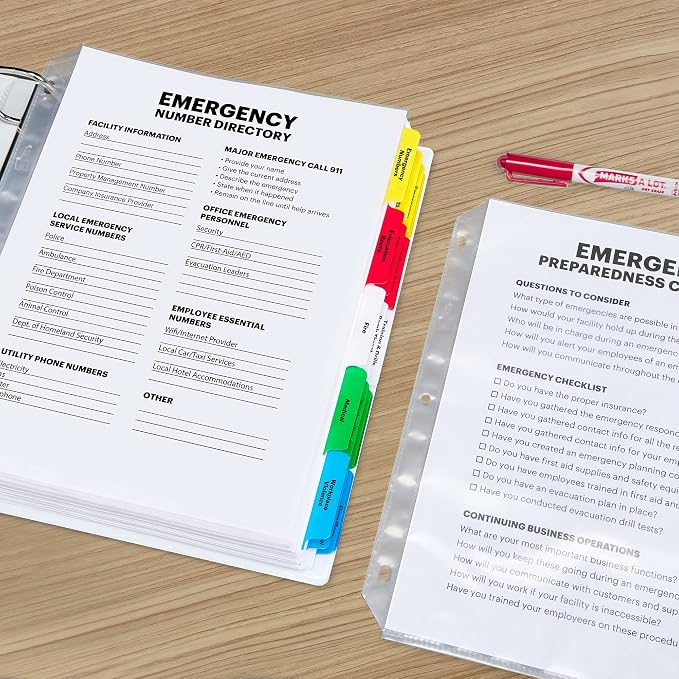 Avery Clear Heavyweight Sheet Protectors, Easy Load, 200 Document Protectors - Image 7