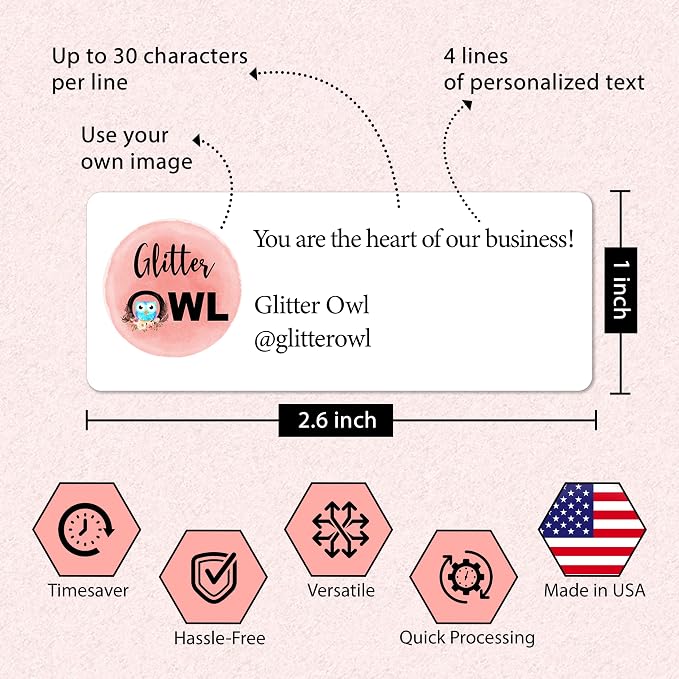 Personalized Return Address Labels Photo - Image 2