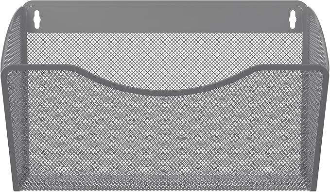 EasyPAG Single Pocket Wall File Organizer, Mesh Hanging File Folder Organizer by EasyPAG