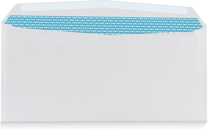 500#10 Security White Envelopes - Image 3