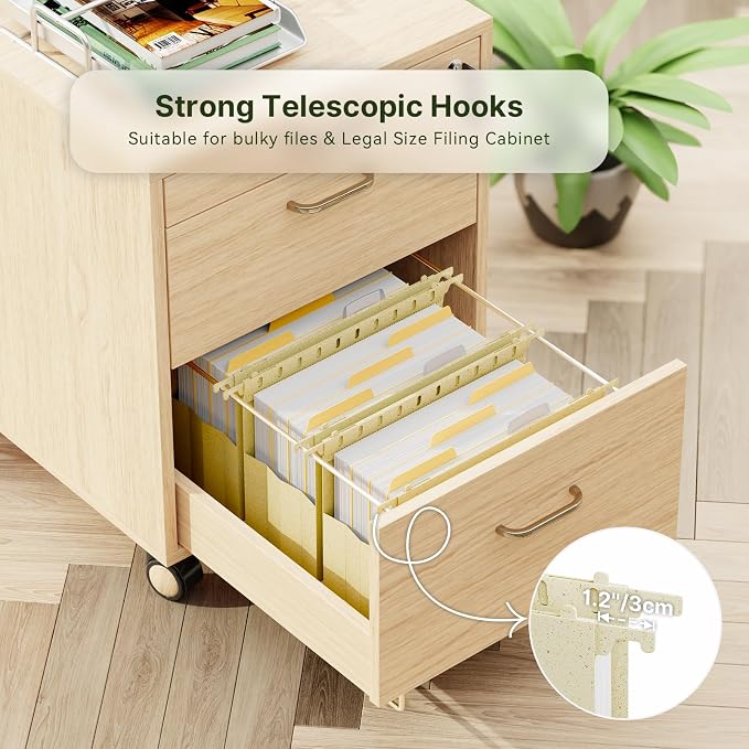 XINGIA Hanging File Folders Legal Size, 4 Inch File Folders - Image 5