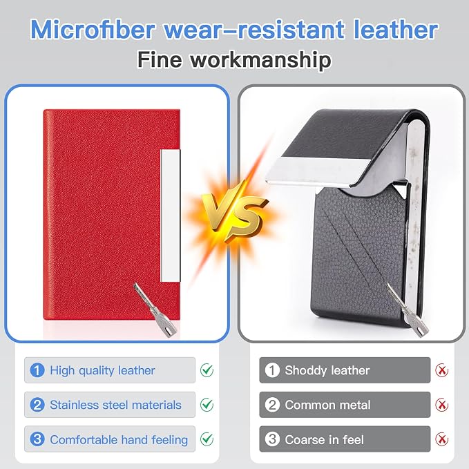 Padike Business Card Holder, RFID Protected - Image 8