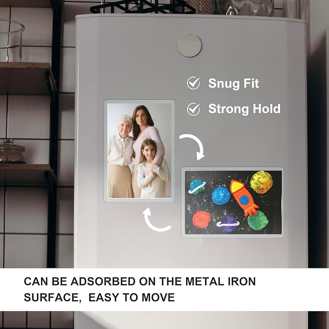 Magnetic sign holder 8.5" x 11", 20 pack, rigid document frame - Image 5