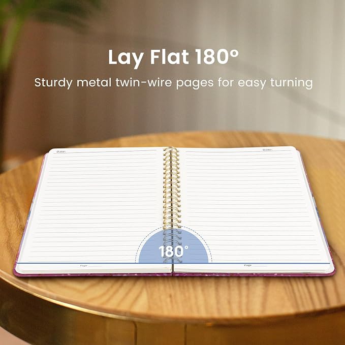 Taja Lined Spiral Notebook Journal - Image 4