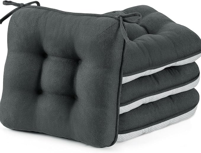 BETU Chair Cushions for Dining Chairs, 3.5" Thick Kitchen Table Chair Pads by BETU