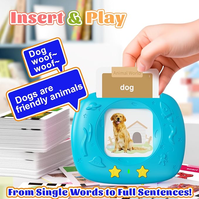 HOMESTEC Toddler Talking Flash Cards - Image 3
