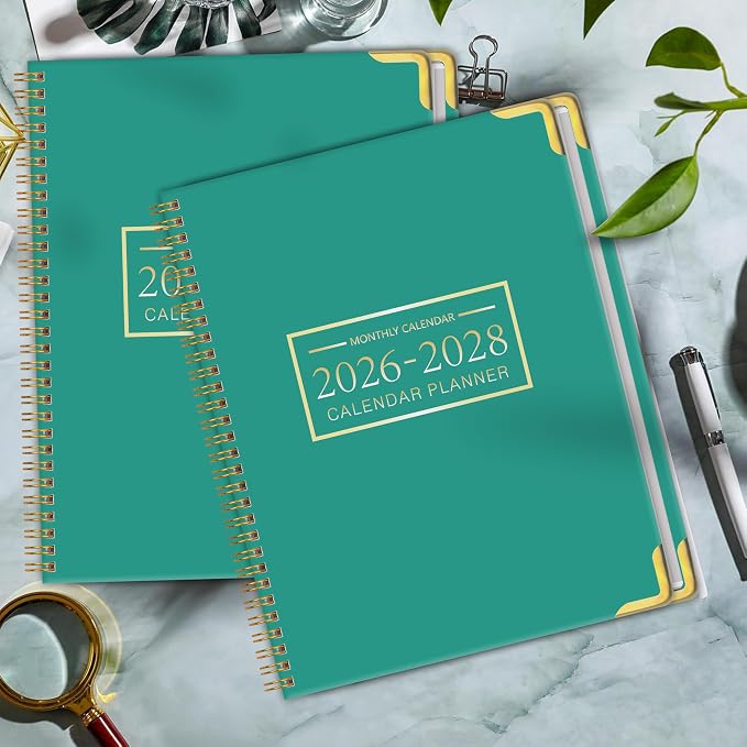 Monthly Planner 2026-2028, Hardcover 3 year calendar 2026-2027-2028 Calendar - Image 6