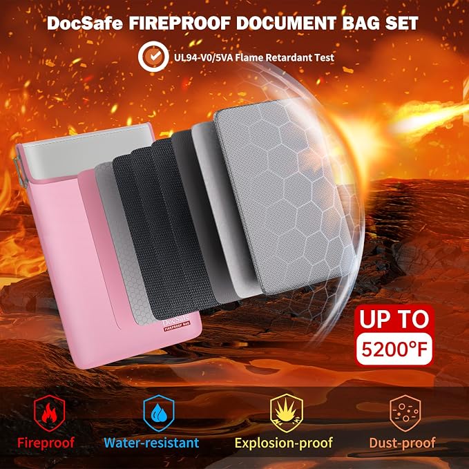DocSafe Fireproof Document Bag - Image 2