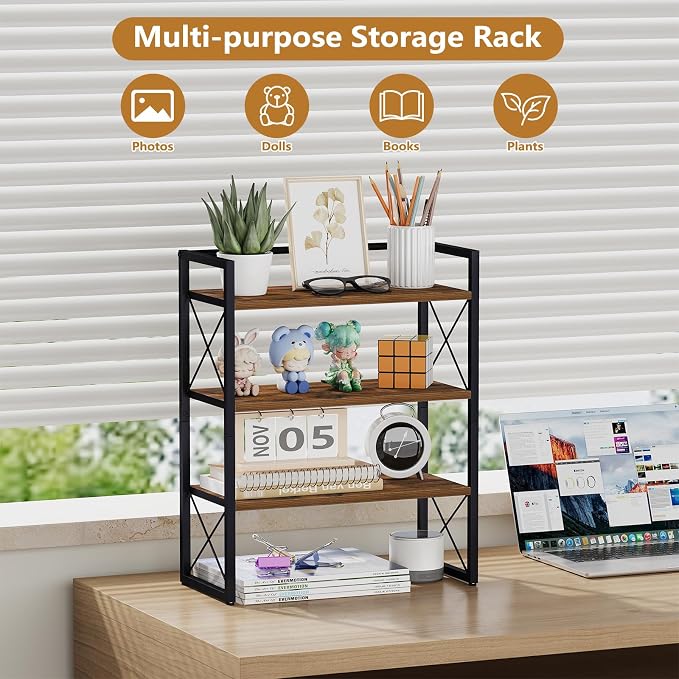 YINMIT Desk Shelf Organizer for Top of Desk - Image 4