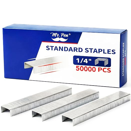 Mr. Pen- Staples for Stapler, 1/4 inch, 35 Sheet Capacity | Ideal for Desk by MrPen