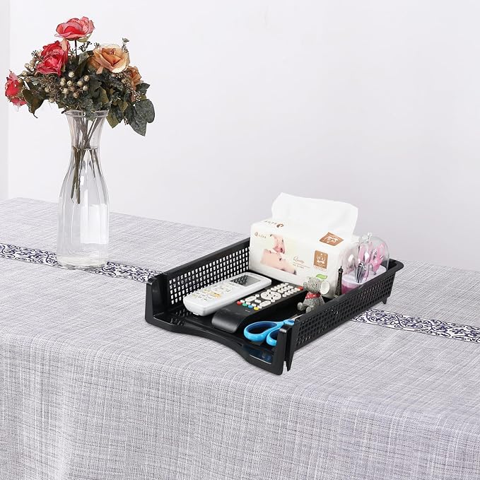 6 Pack Stackable Letter Trays, Plastic File Organizer Tray, Desktop Document - Image 5