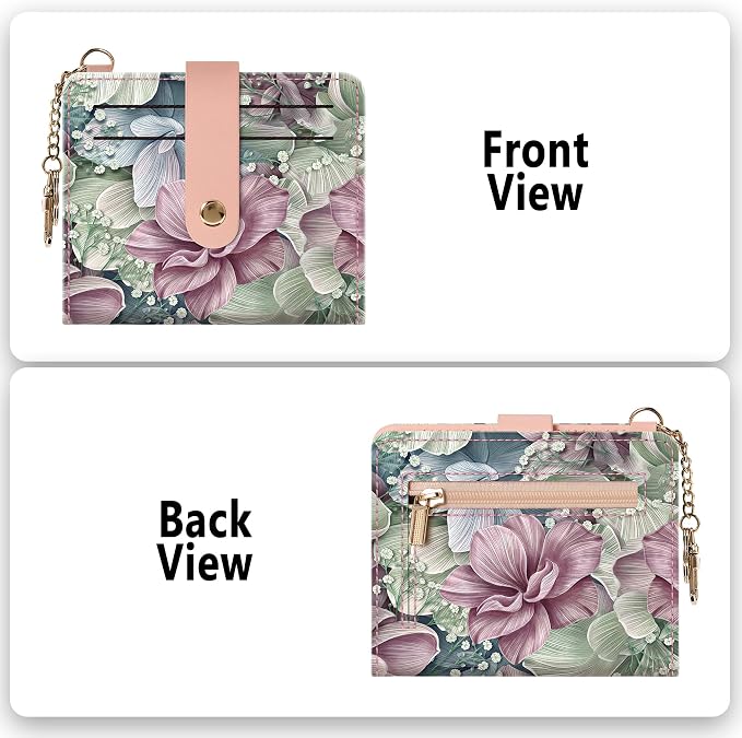 Airkit Small Wallet Women RFID, PU Leather Card Holder - Image 3