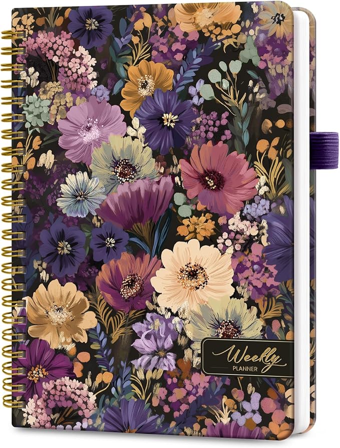 Taja Undated Weekly Planner, Weekly To Do List Notebook by Taja