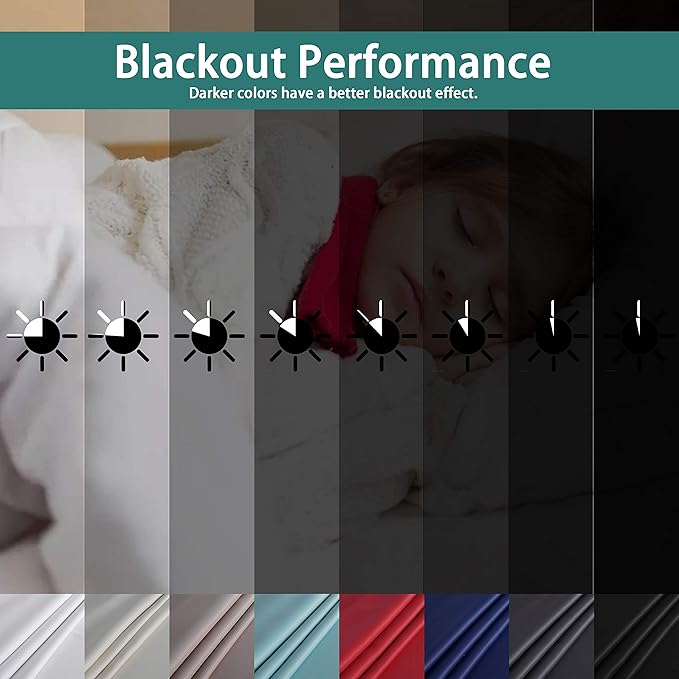 BONZER Extra Wide Room Divider Curtain Screen Partitions Total Privacy Wall Blackout Curtains for Shared Room, 96L x 150W Inch (8L x 12.5W ft), 1 Panel, Greyish White-DeskLoop Office