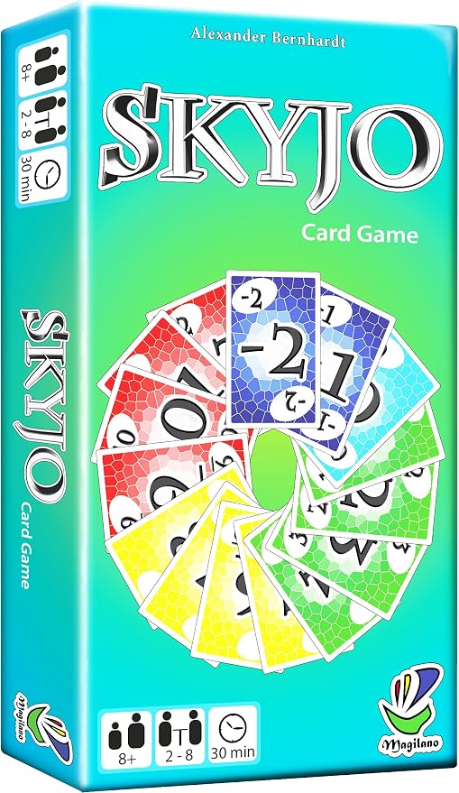 SKYJO, Fun Card Game for Young and Least Young, Fun Game Parties in The Circle by magilano