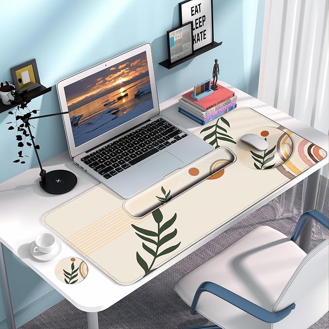 Desk Mat Set + Keyboard and Mouse Pad - Image 4
