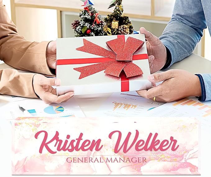 Name Plate for Desk, Desk Name Plate Personalized, Office Decor for Women Men - Image 5