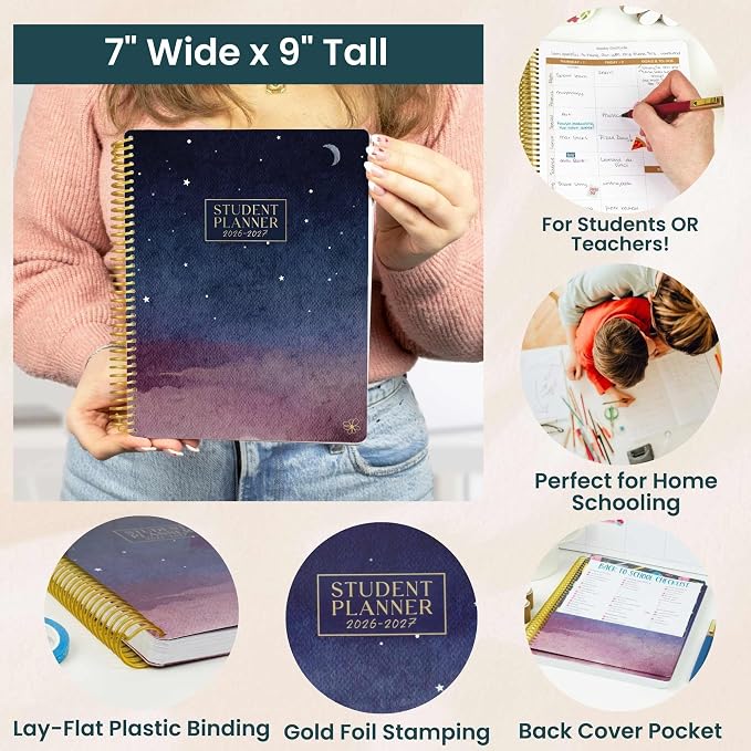 Daisy by bloom daily planners 2026-2027 Academic Year Student Planner - Image 6