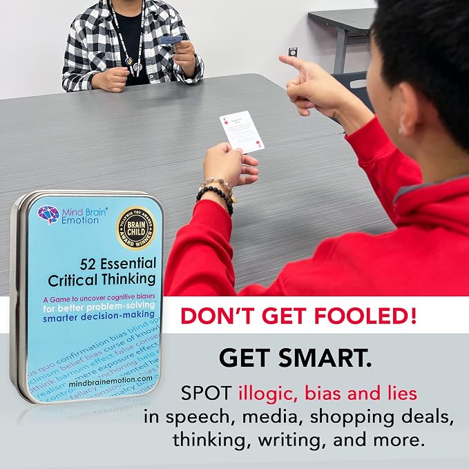52 Essential Critical Thinking: Smart Flash Cards to Uncover Implicit Biases - Image 3