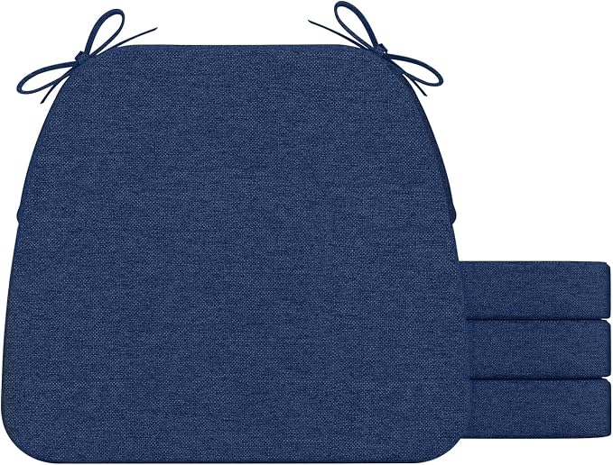 AAAAAcessories D-Shaped Chair Cushions, Machine-Washable Cover by AAAAAcessories